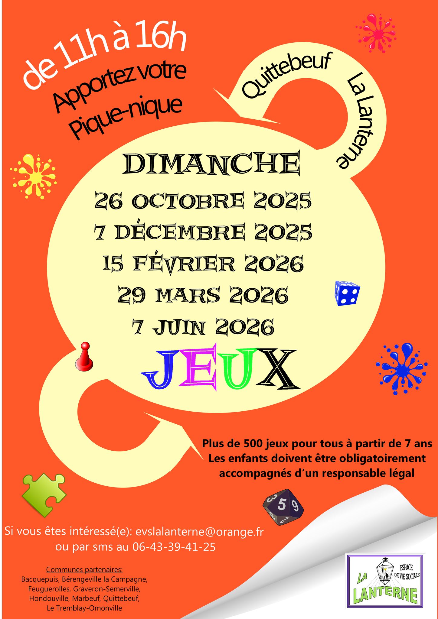 Date Après-midi jeux